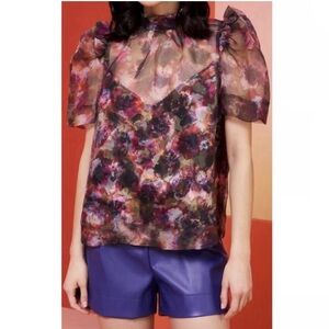 Marie Oliver Perry Top in Poppy